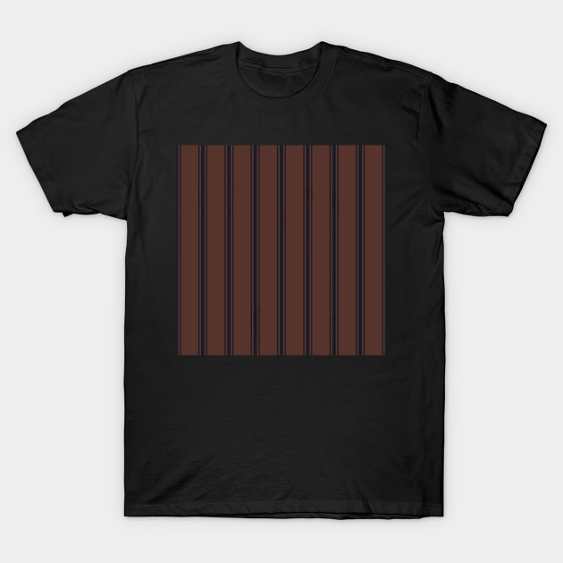 Tea Tinted Pinstripes T-Shirt by MSBoydston